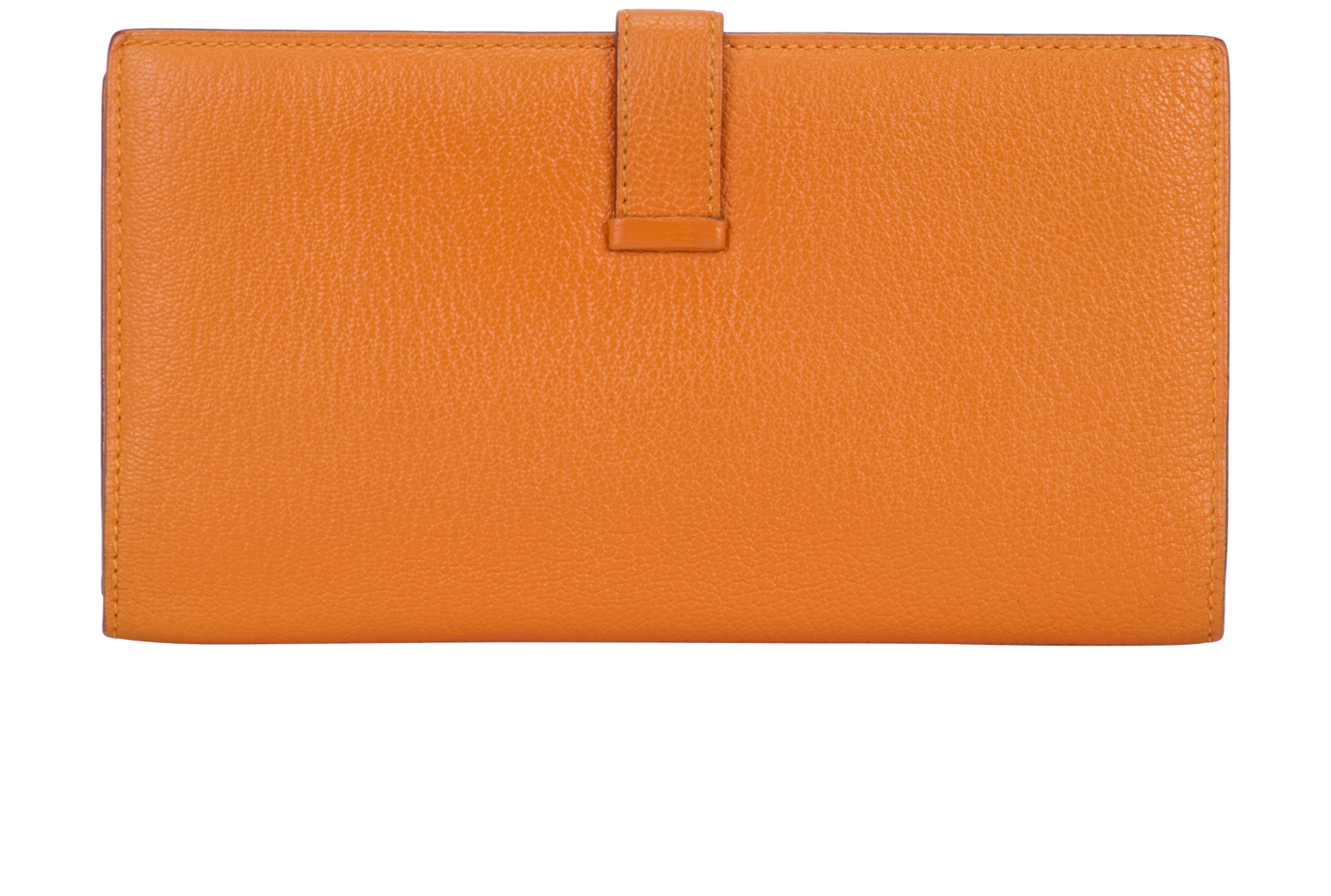 Hermes Bearn Wallet, &pound;650, Accessories, Orange, Leather, Back view